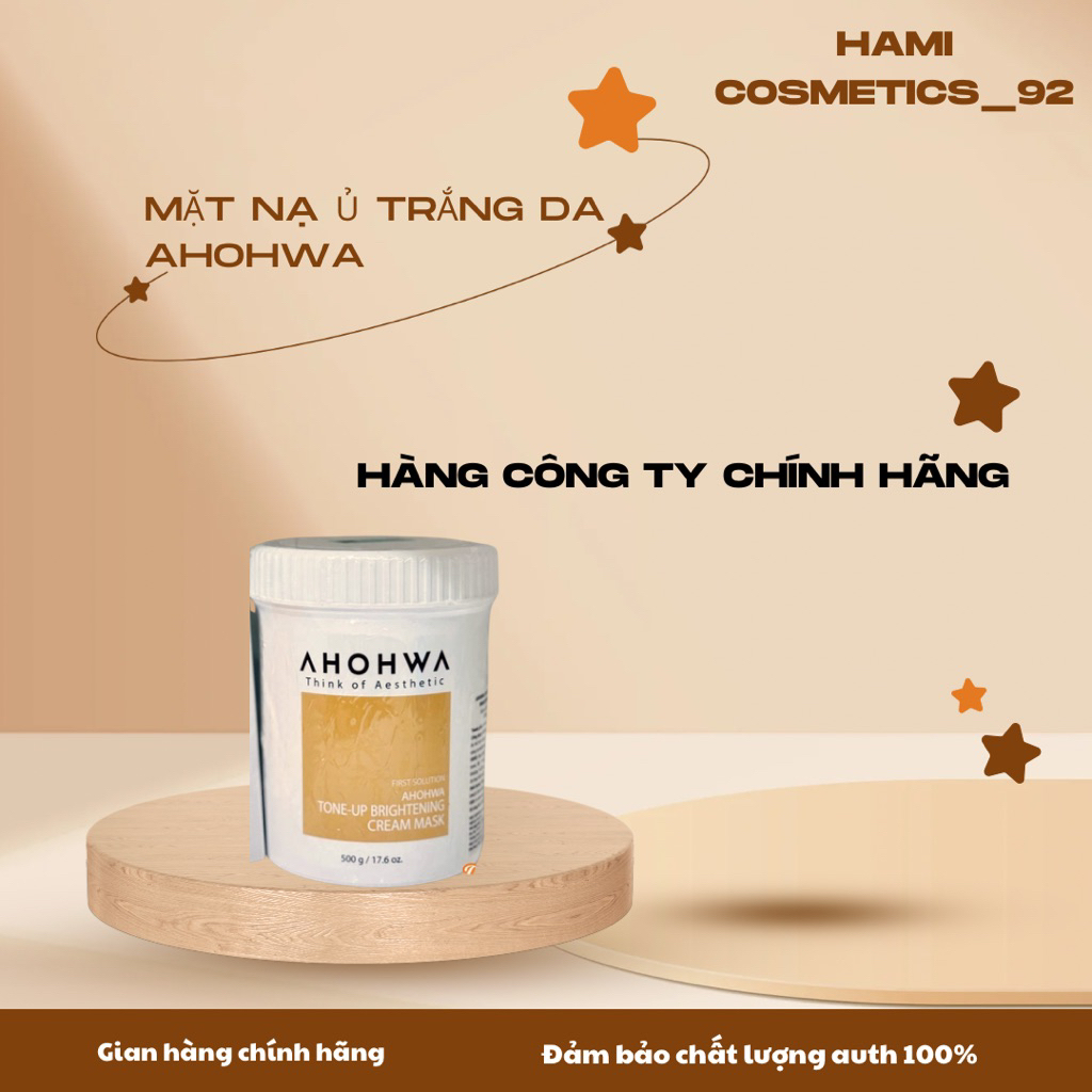 MẶT NẠ Ủ TRẮNG DA AHOHWA ( cty )