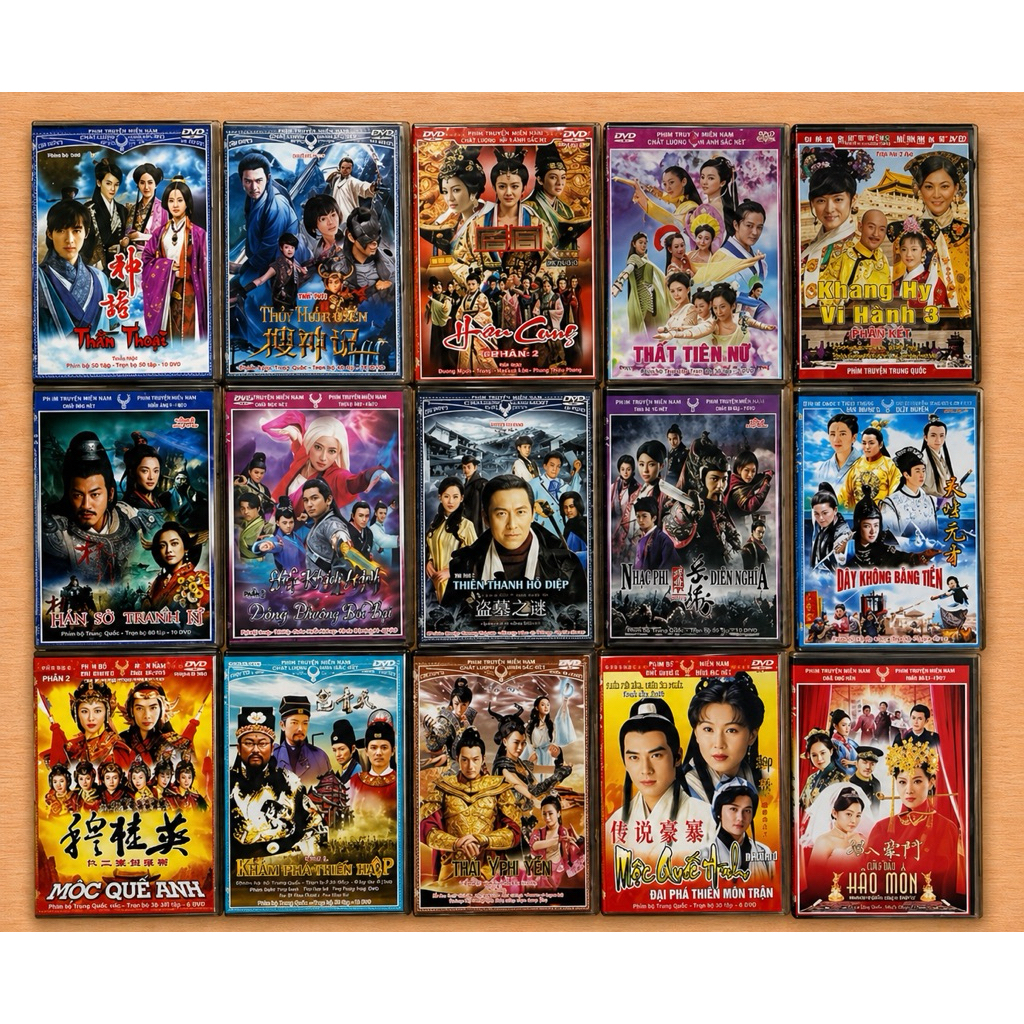 Dvd Phim Bộ Trung Quốc