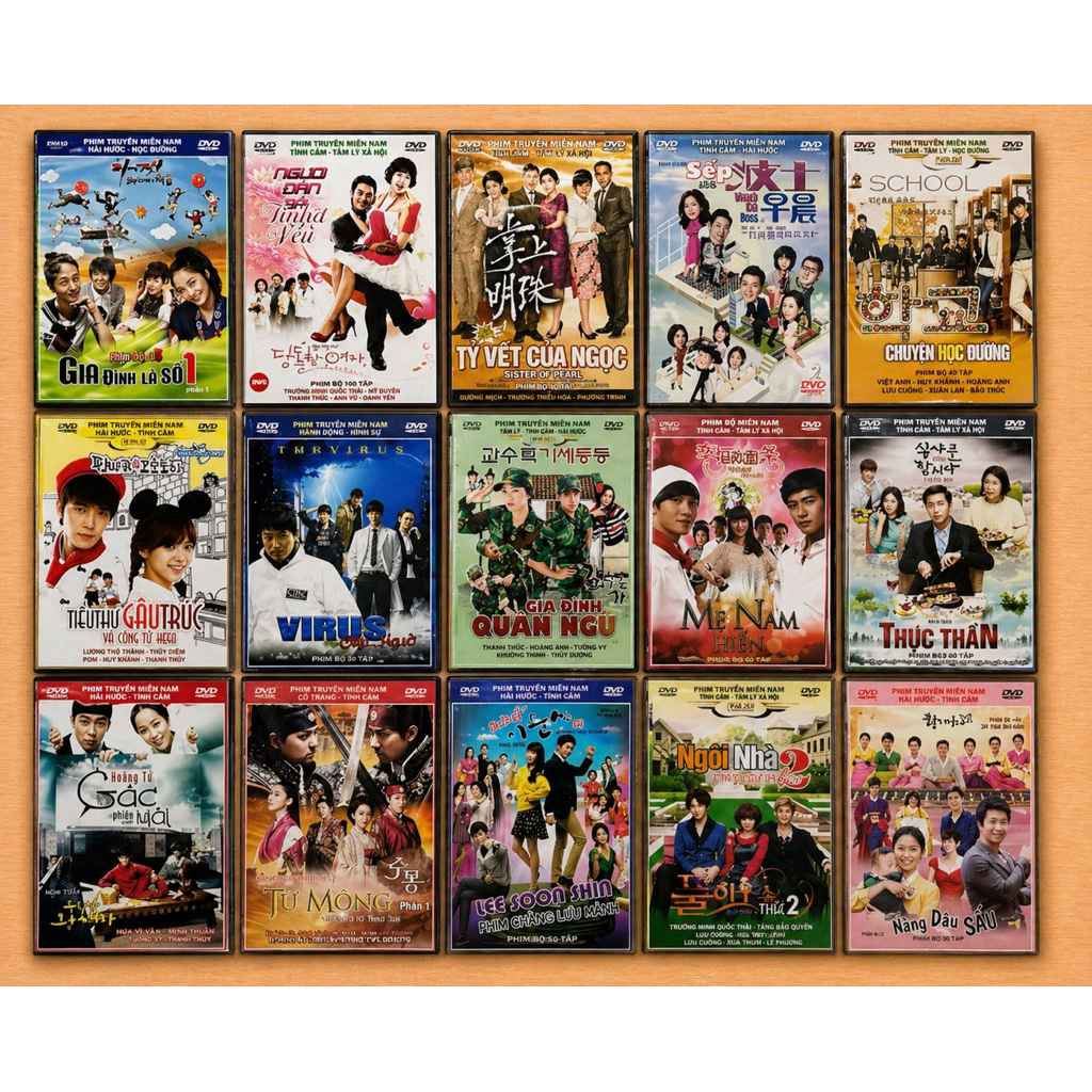 Dvd Phim Bộ Hàn Quốc