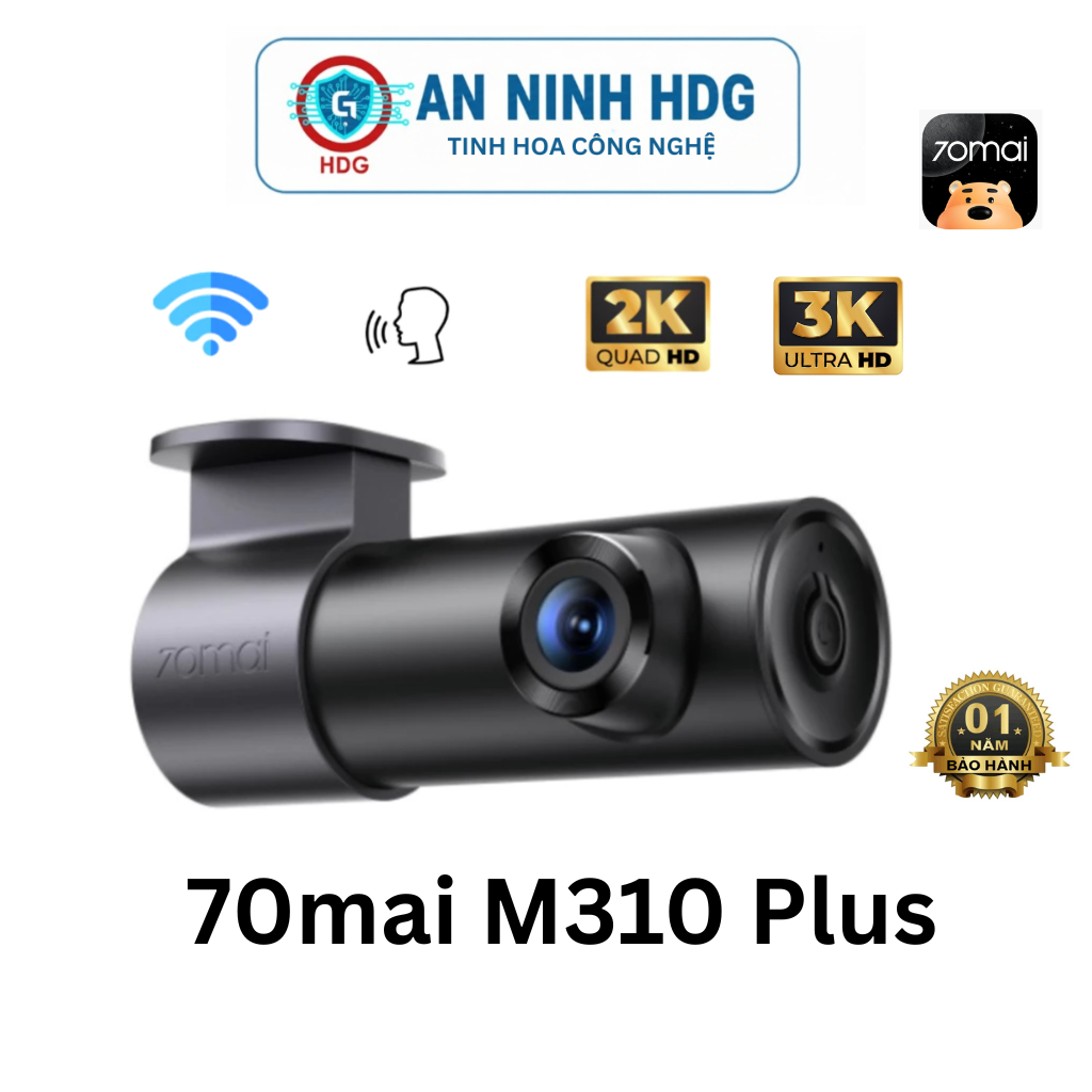 Camera hành trình 70Mai M310 Plus - Phiên bản quốc tế  - Chính hãng