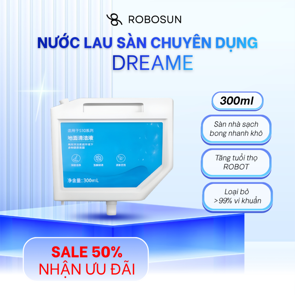 Nước lau sàn DREAME L10 Ultra, L10s Ultra, L10 Ultra SE