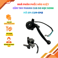 Cùm Tay Phanh CUB 50 DENKI CUM-042 – Tay Phanh Trái/Phải Xe CUB 50, Dễ Lắp, Dùng Cho Xe Học Sinh