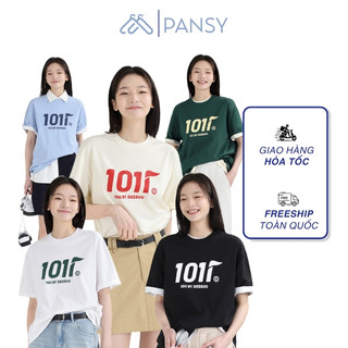 (SẴN) Áo phông FORM RỘNG, tay lỡ 1011 BY OF DESSUU Mã 013 thời trang nữ the pansy