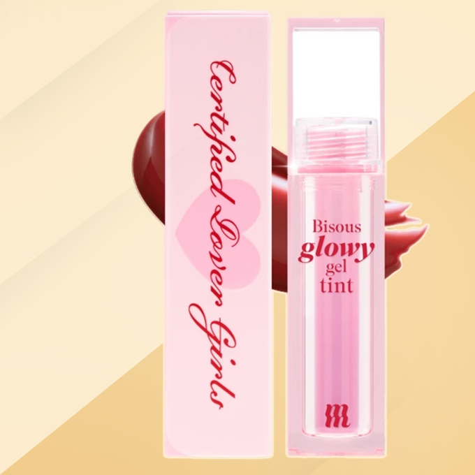 Son Bóng Merzy Pha Lê Căng Mọng, Bền Màu Bisous Glowy Gel Tint 4g