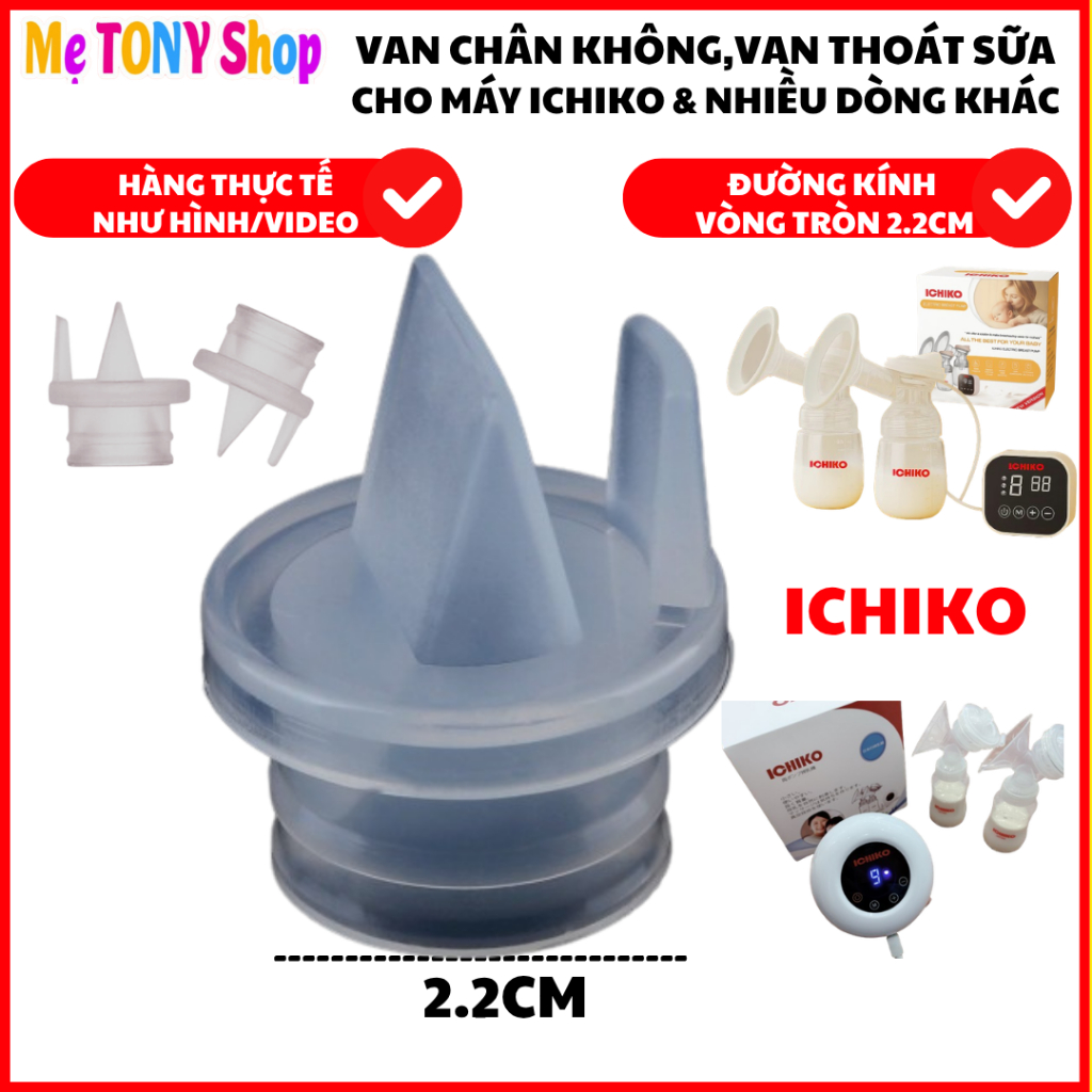 [ICHIKO Nhật Bản] Van Chân Không,Van Thoát Sữa -Máy Hút Sữa ICHIKO Nhật Bản M1,M3,M5 (Hoàn Tiền Nếu 