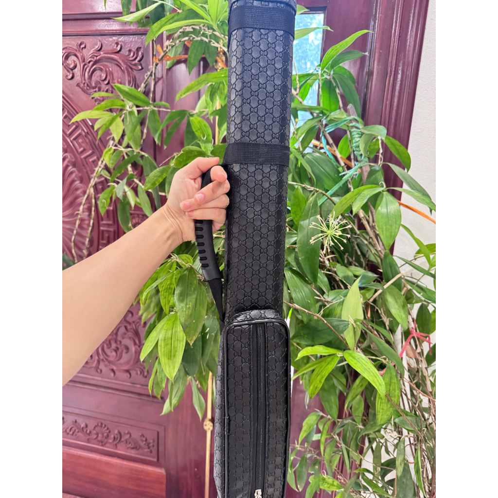 Bao 2x2, bao đựng cơ bida 2 ngọn-2 chuôi, bao da đựng cơ bida