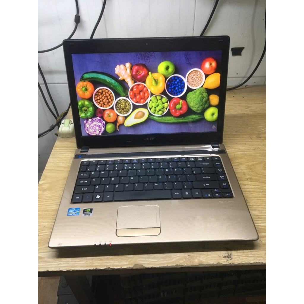 Laptop Acer Aspire 4752/ CPU Core i5-2450M/ Card NVIDIA 610M 1G D3/ Ram 8GB/ SSD 128GB/ Màn 14inch c