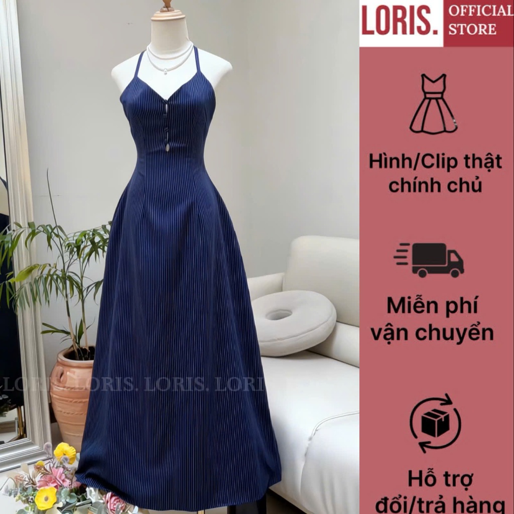 LORIS - Sona Dress, Đầm đi tiệc cổ yếm