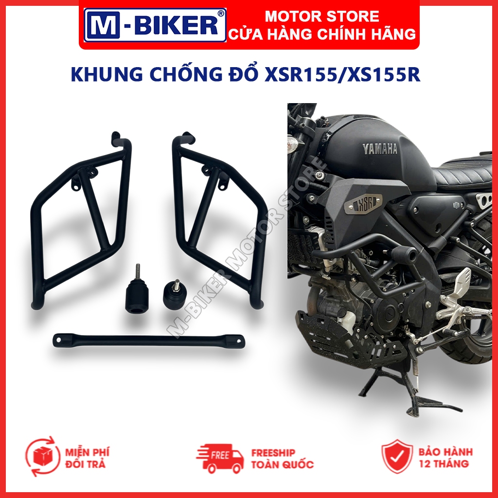 Chống đổ XSR 155, Khung chống đổ kèm gù XSR 155, Gù chống đổ XSR 155, Bộ chống đổ kèm gù cho XSR 155