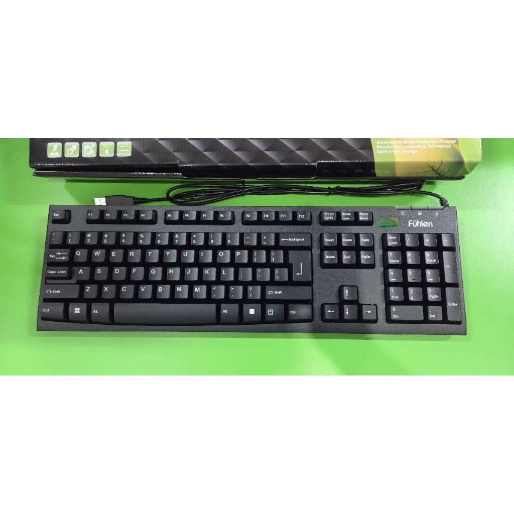 Bàn phím Fuhlen L411 Đen
