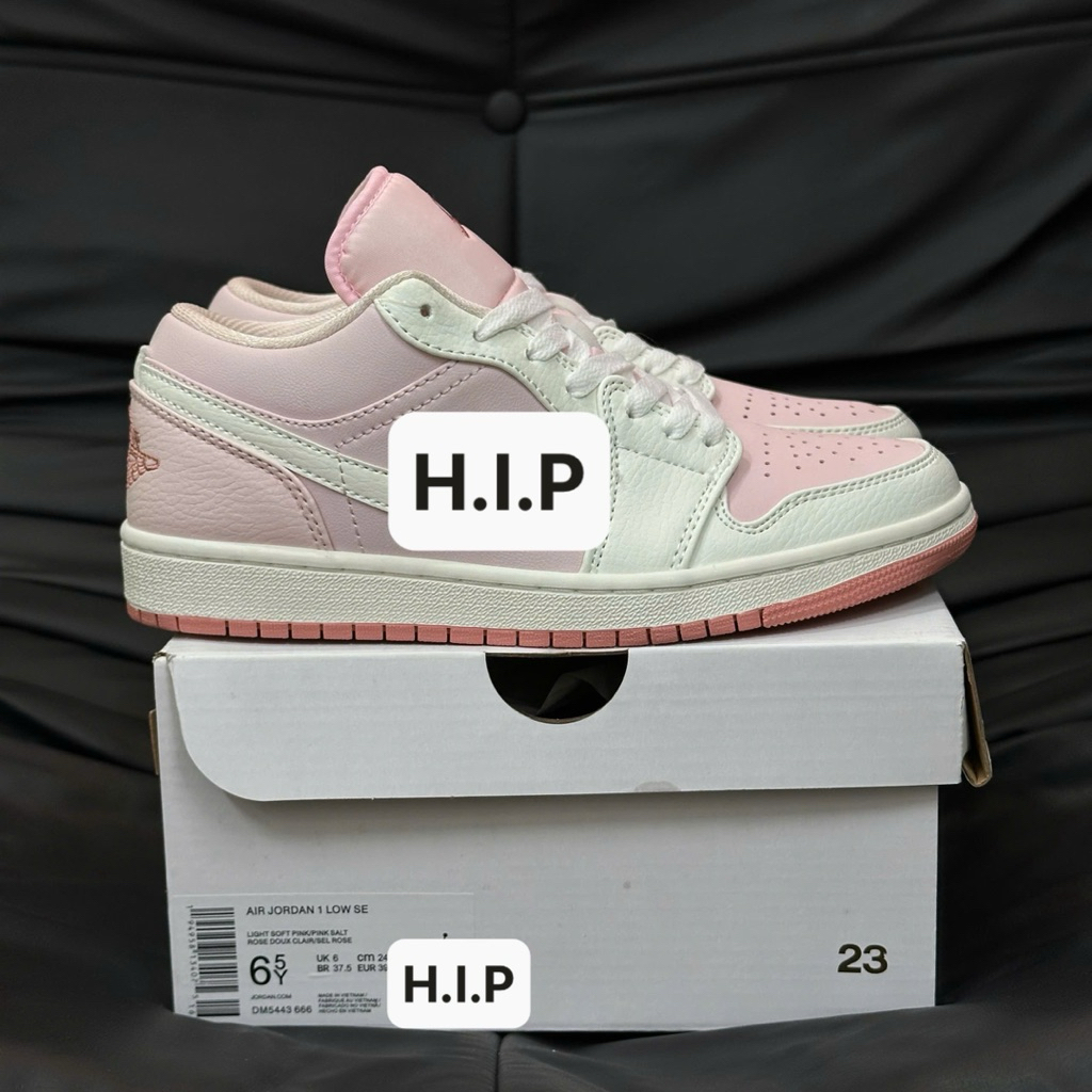 [H.I.P] giày sneaker jd hồng trắng