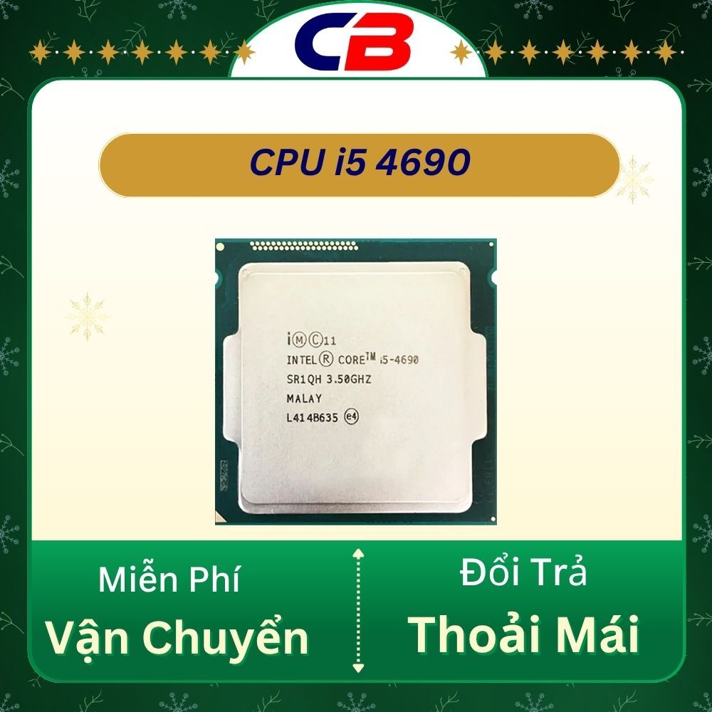 Core i5 4690, 4690K hàng đẹp chạy bền cac loại như H81, B85 dùng ổn định xử lý tab vụ nhanh