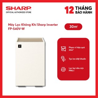 [MODEL MỚI] Máy lọc không khí Sharp Inverter FP-S40V-W