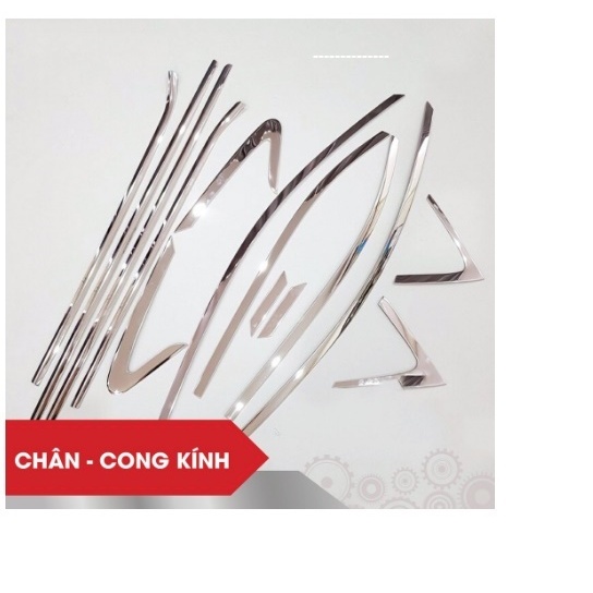 nẹp cong kính accent 2018 2019 2020, 2021 2022 2023, chân kính accent