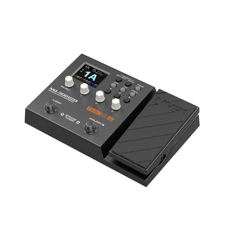 Bộ Xử Lý Hiệu Ứng NUX MG-300 MKII - 24 Khe IR, Màn Hình Lớn, Chế Độ Scene, Loop/Trống, Mô Phỏng Whit
