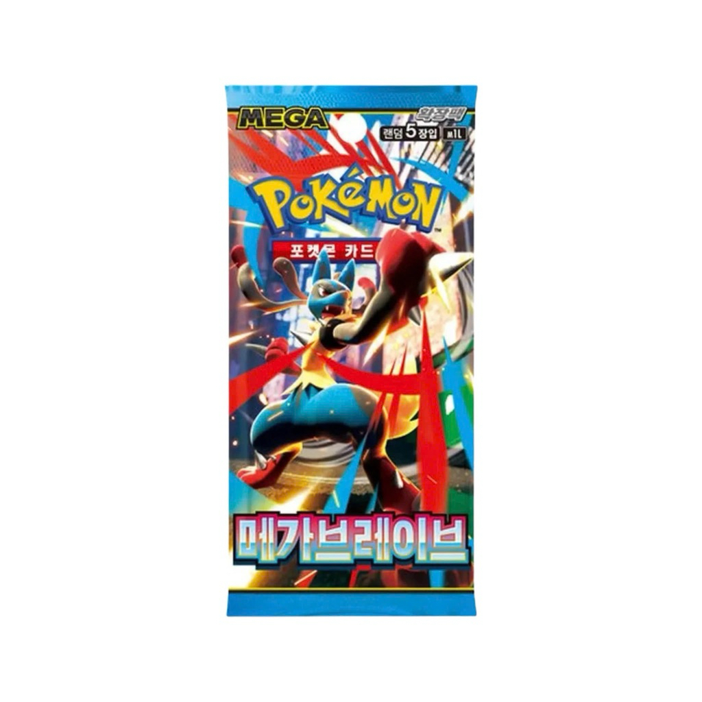 Thẻ bài pokemon hàn quốc - Mega brave (M1l) - Phiên bản chính hãng