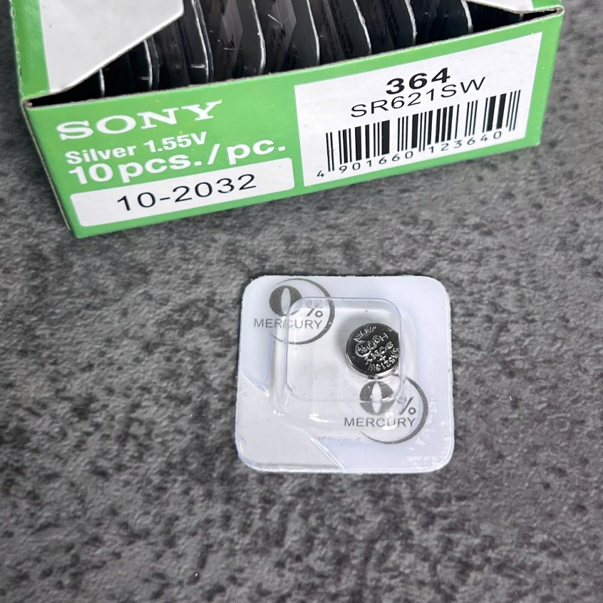 [ HỎA TỐC ] Pin Đồng Hồ SONY 364 / SR621SW / LR621W / AG1 1.55V