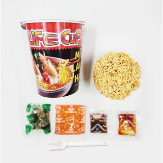 Thùng 24 Ly Mì Lẩu Thái Life Cup 60g/ly [TMNLY0004]