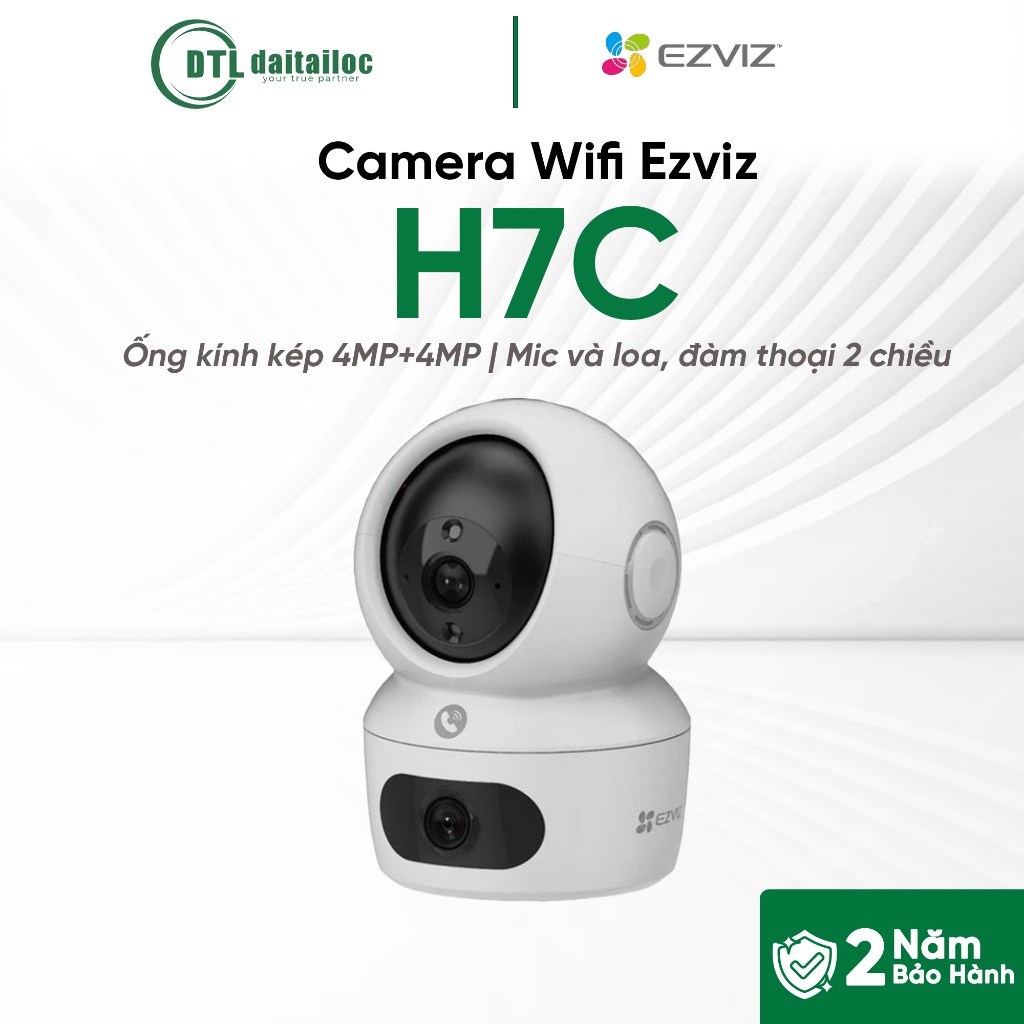 Camera Wifi Ezviz H7C (2 MẮt 4MP+4MP) | Chính Hãng | Bảo Hành 24 Tháng