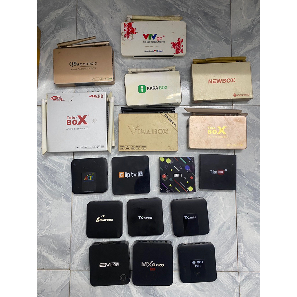 Box Android TV Cỏ Cũ Xem Mọi Thể Loại Chương Trình Miễn Phí, Sử Dụng Khiển Chuột Bay Có GIỌNG NÓI Th