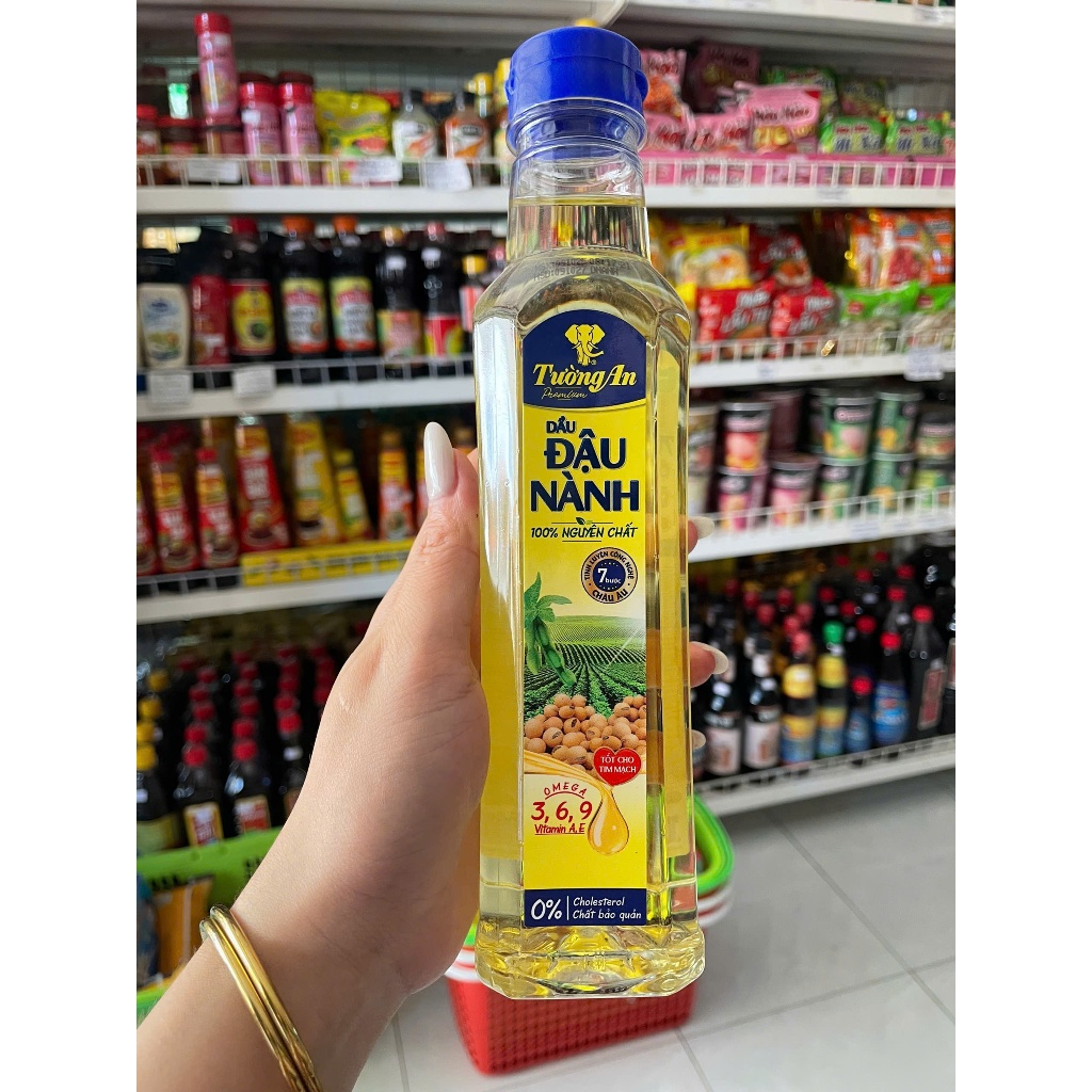 COMBO 4 CHAI DẦU ĐẬU NÀNH TƯỜNG AN 400ML/CHAI
