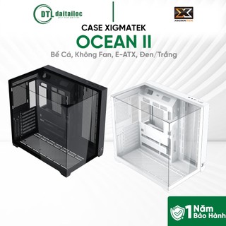 Case Xigmatek Ocean II Bể Cá Chưa Fan E-Atx Màu Đen Màu Trắng | Chính Hãng | Bảo Hành 12 Tháng