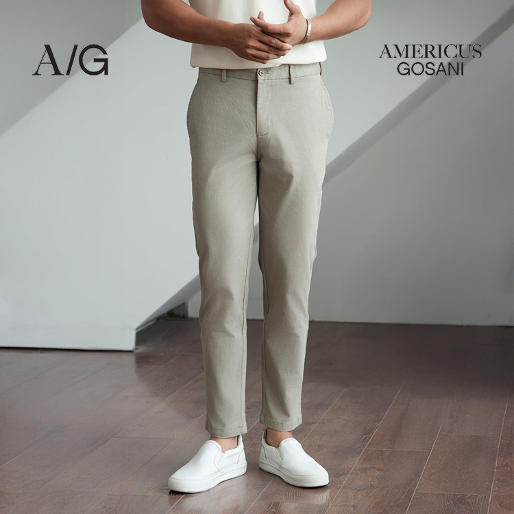AG105 Quần Khaki Americus Gosani Trơn Nhiều Màu