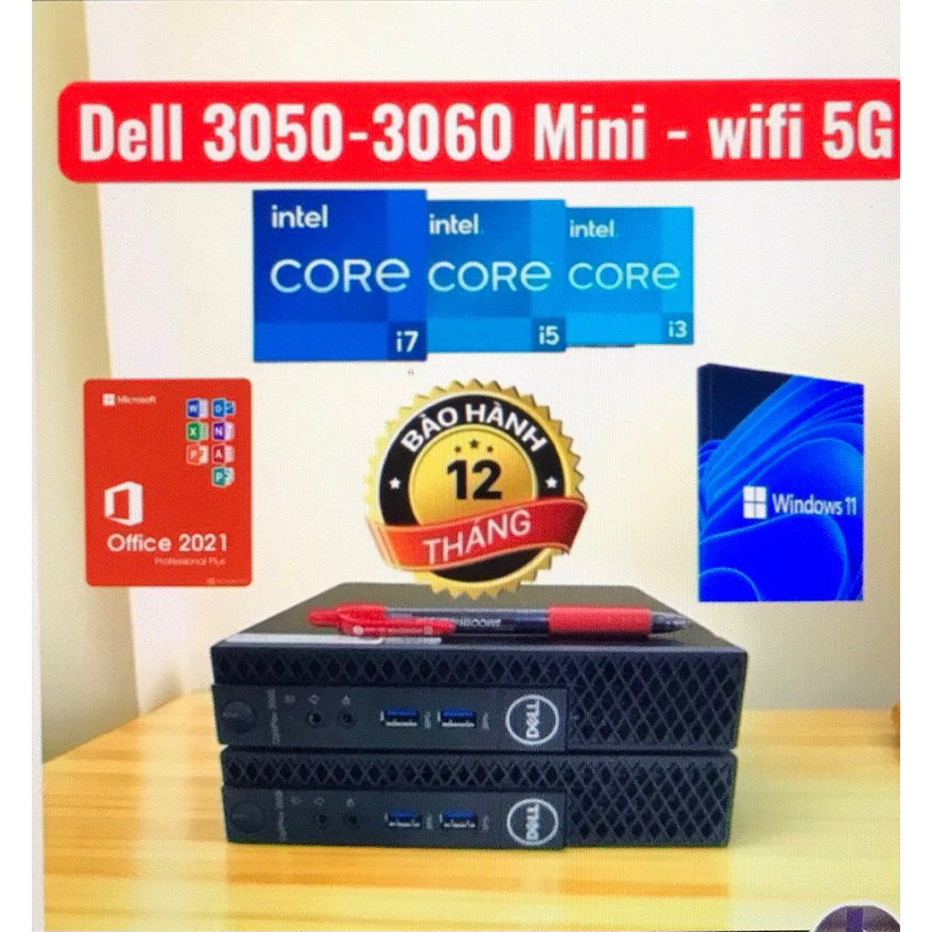 Máy Tính PC Cũ  MiNi Dell 3050,3060 / i5,i3