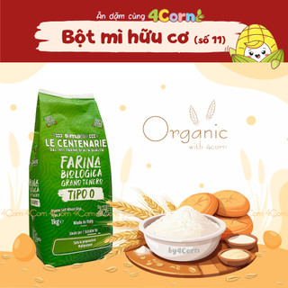 Bột mì hữu cơ cao cấp từ ý - simabio - cho bé từ 6 tháng