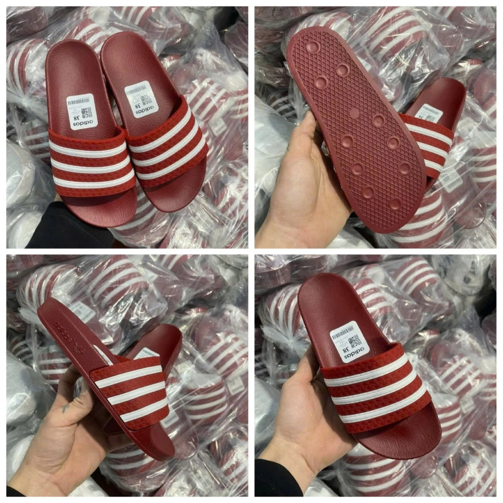 Dép adidas nam 3 sọc - Dép 3 sọc hottren - Hàng chuẩn size chuẩn màu