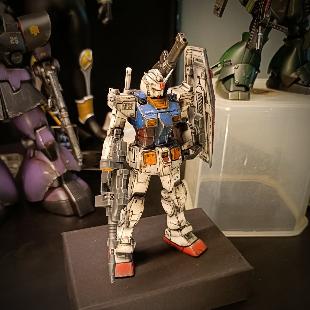 mô hình hg GTO gundam RX 78 2 custom battle dame