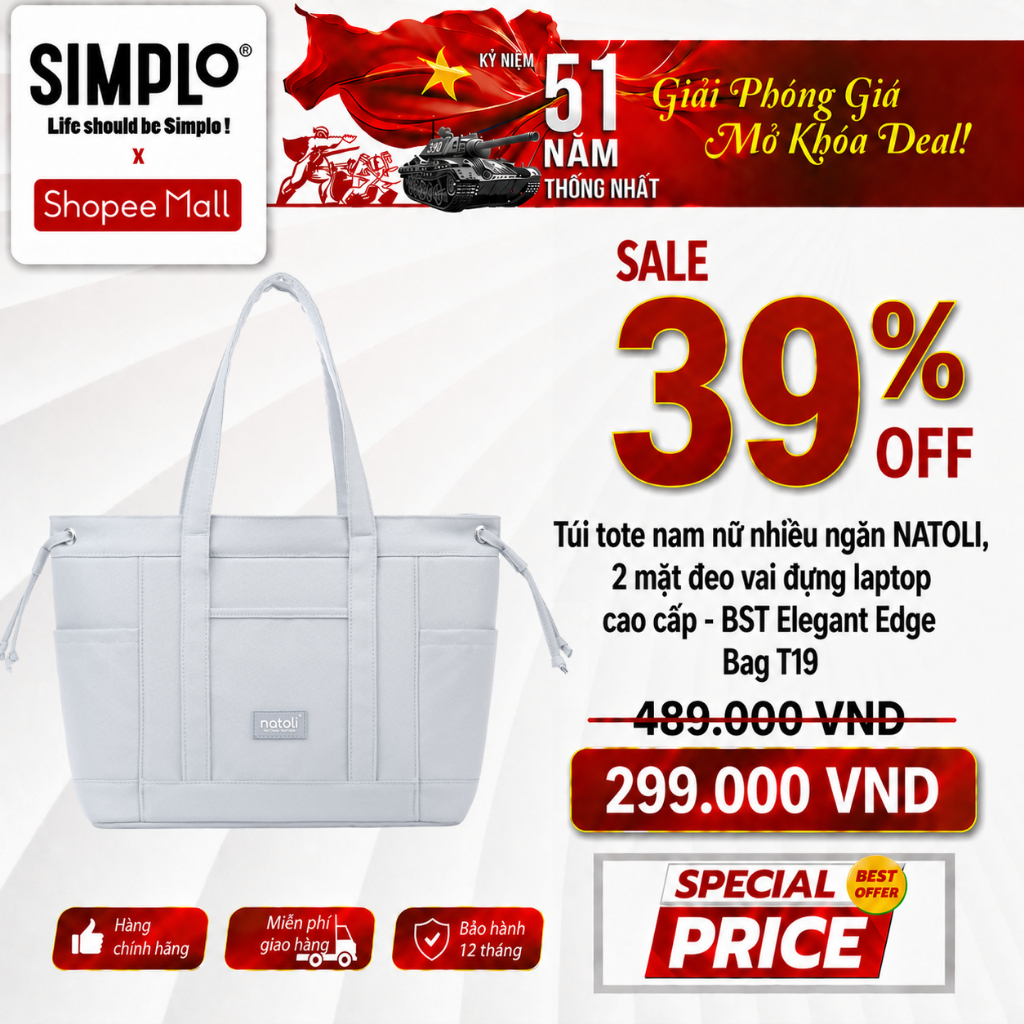 Túi Natoli - BST Elegant Edge Bag T19
