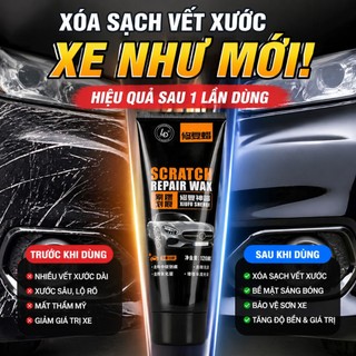 Sáp phục hồi vết xước ô tô Không làm hại sơn xe, sửa dễ dàng Bóng sáng như mới 120g