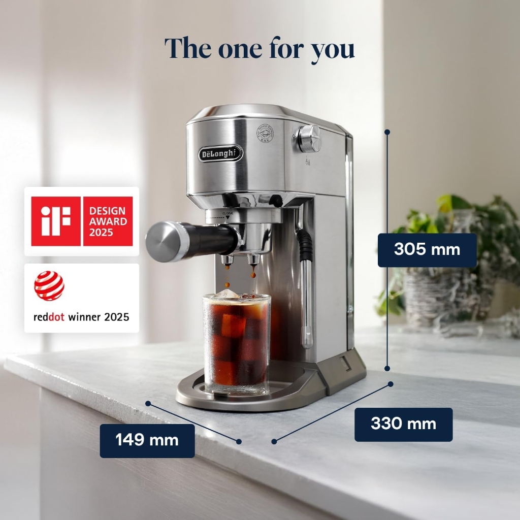 Máy Pha Cà Phê DeLonghi EC890 - Máy Pha Cafe Espresso Tự Động - Bảo Hành Chính Hãng