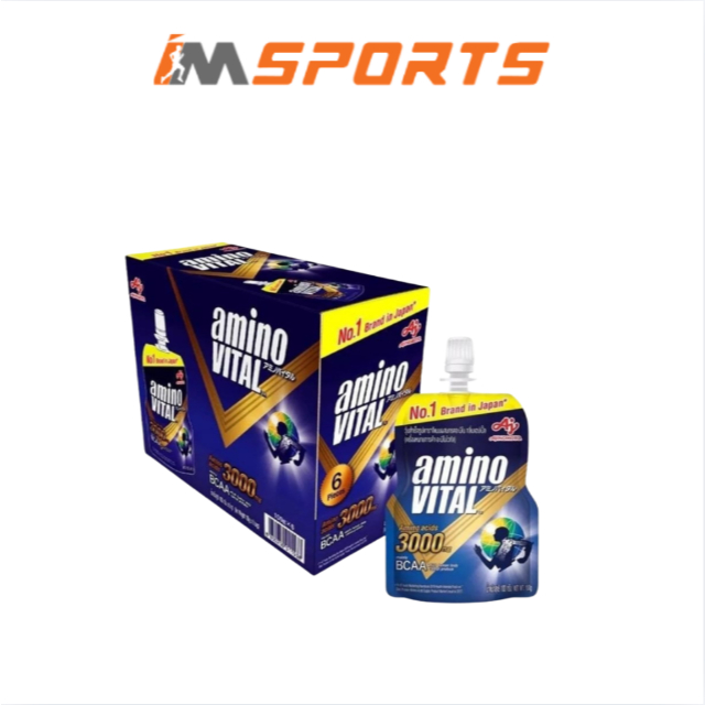 Hộp Thức Uống thể thao aminoVITAL bổ sung BCAA (Hộp 6 gói) - Chính Hãng - IMSports
