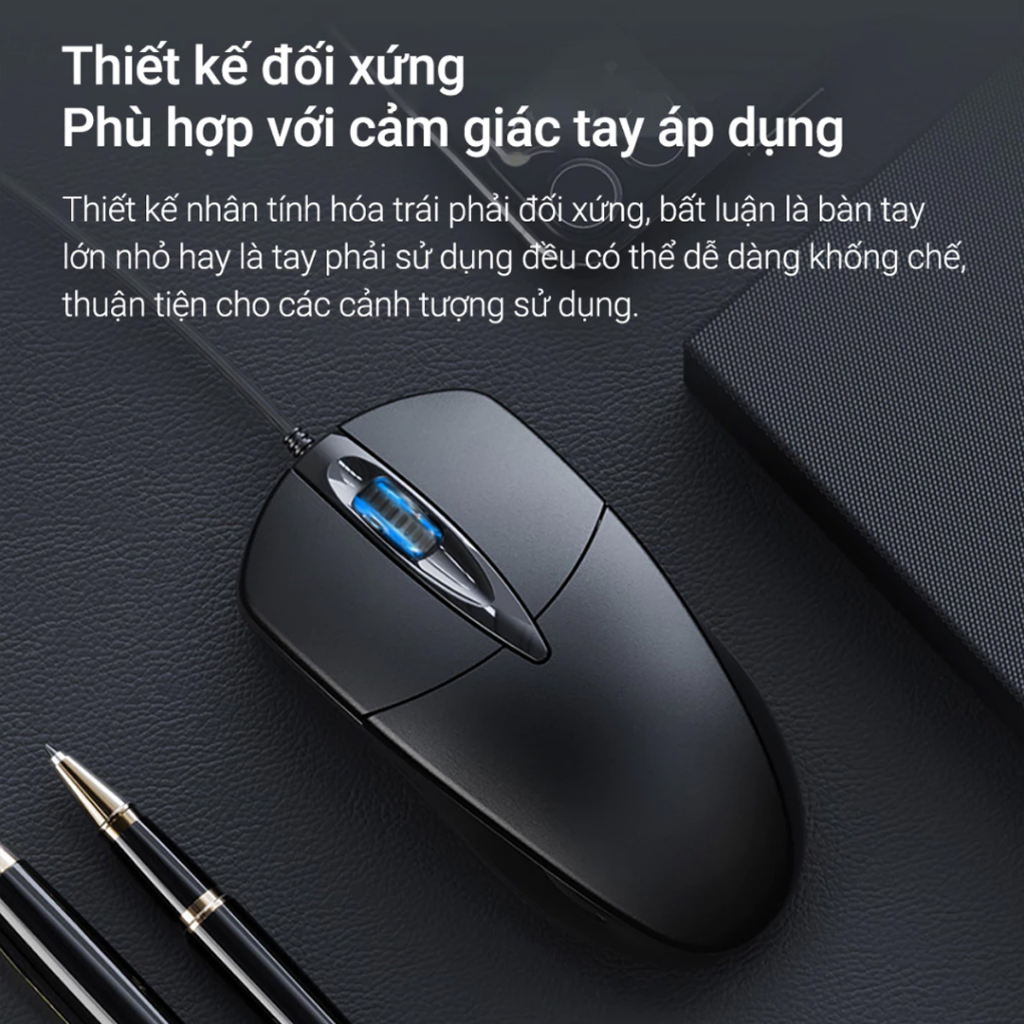 Chuột Máy Tính Có Dây M1 Silent Click Êm 1200 DPI Kết Nối USB Thiết Kế Hiện Đại Dùng Làm Văn Phòng | BigBuy360 - bigbuy360.vn