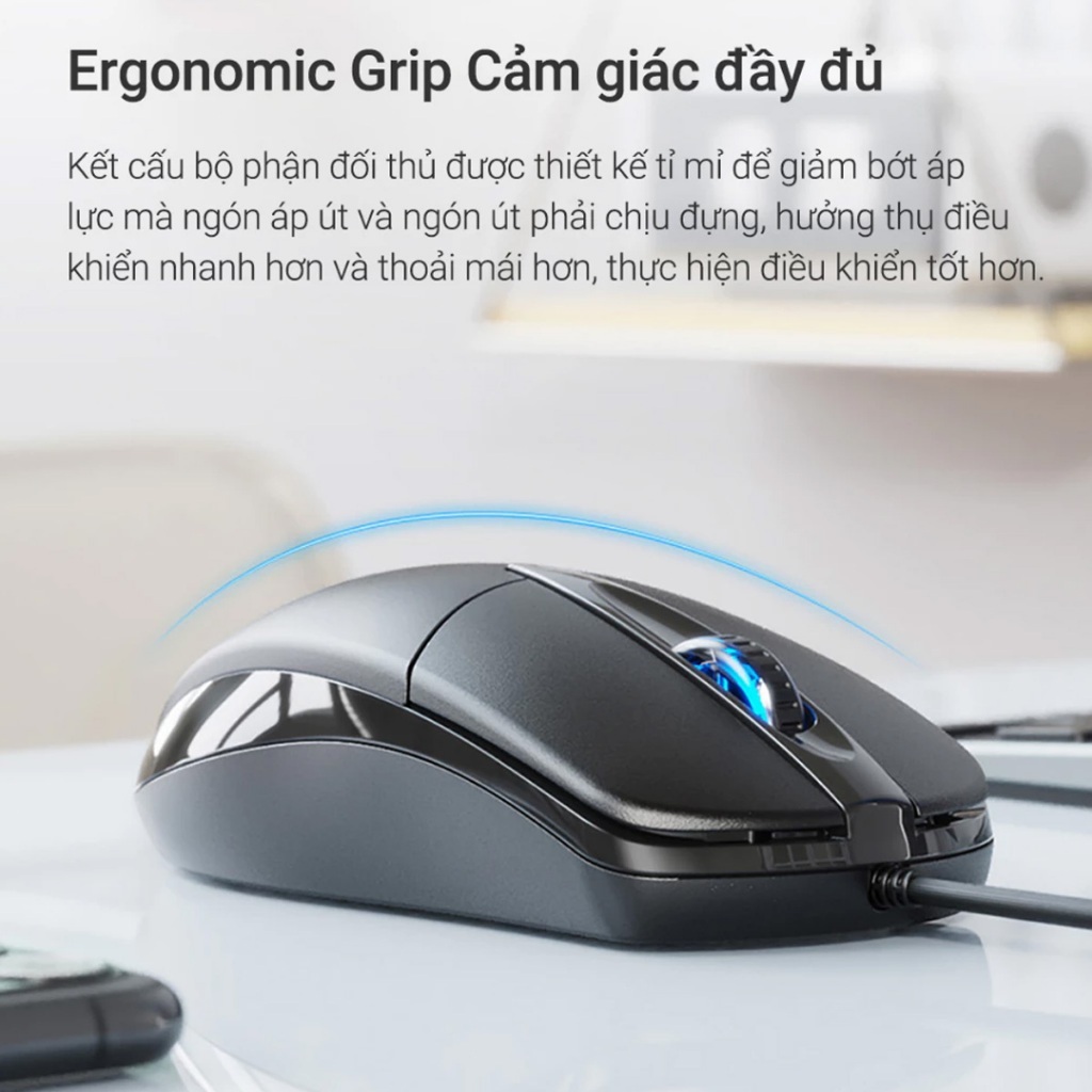 Chuột Máy Tính Có Dây M1 Silent Click Êm 1200 DPI Kết Nối USB Thiết Kế Hiện Đại Dùng Làm Văn Phòng | BigBuy360 - bigbuy360.vn