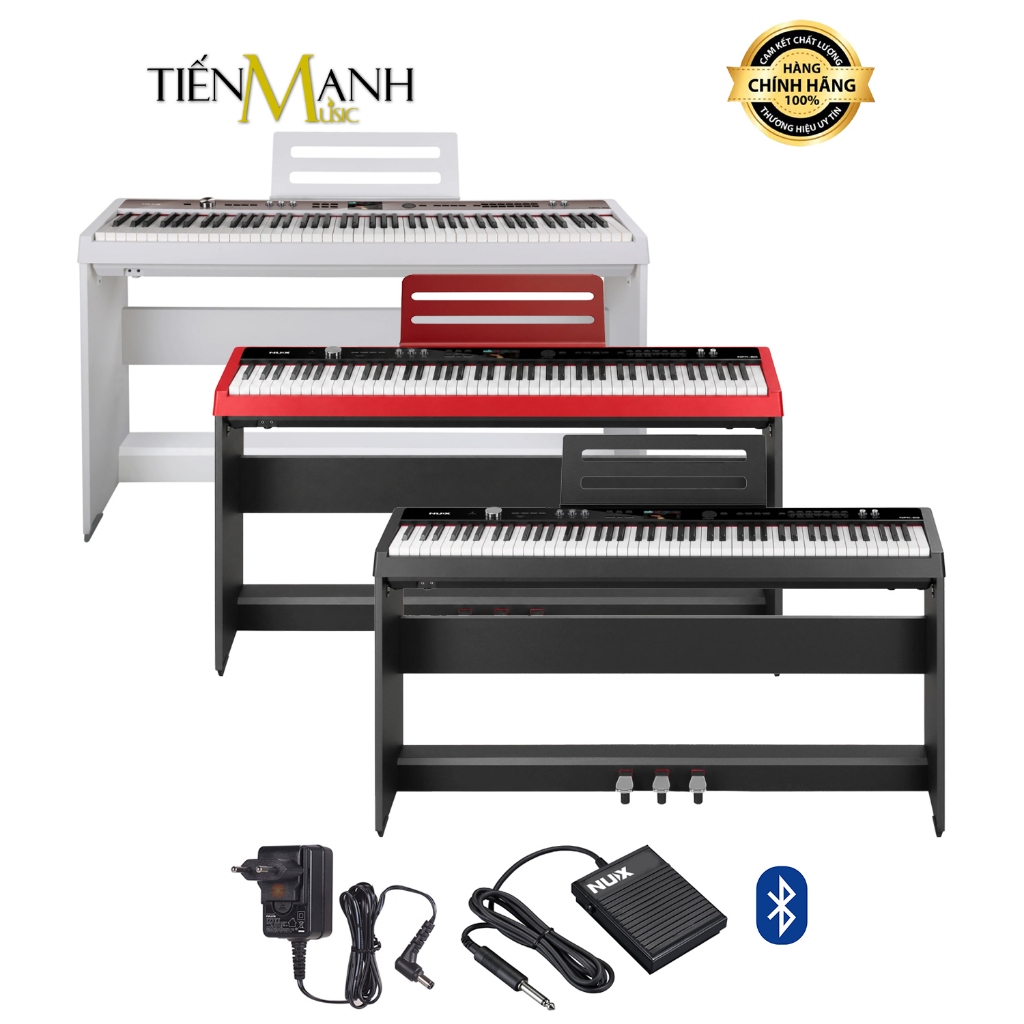 [Chính Hãng] Đàn Piano Điện NUX NPK-20 - LCD 88 Key Scale Portable Digital Kết Nối Bluetooth NPK20