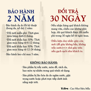 [10CM] Giày Nam Đế Cao T&Tra T93 Đen - Ít Dốc Mang Thoải Mái Hơn