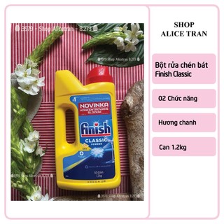[HCM] Bột rửa chén bát Finish Classic (Dùng cho máy rửa chén bát)
