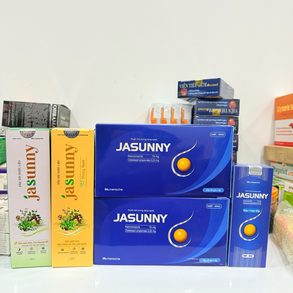 DẦU GỘI JASUNNY THIÊN NHIÊN SUÔN MƯỢT——-