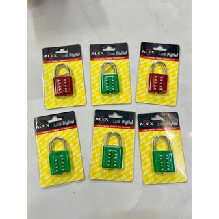 Ổ khoá số tiện lợi, ổ khoá mật mã 4 số Alex -2 loại
