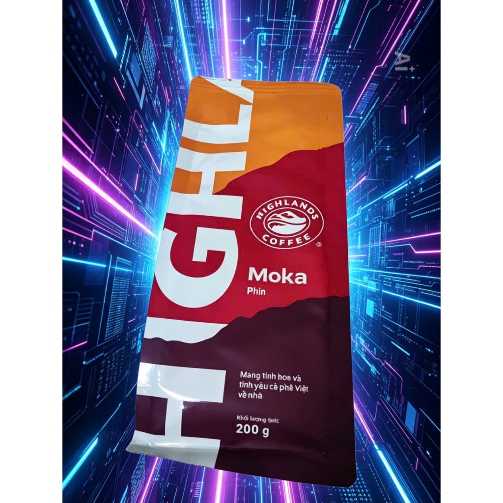 Cà phê Royal Moka Highlands Coffee 200G