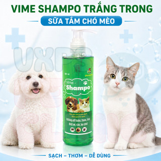 Vime Shampo Trắng Trong Vemedim – Sữa tắm diệt ve rận cho chó mèo