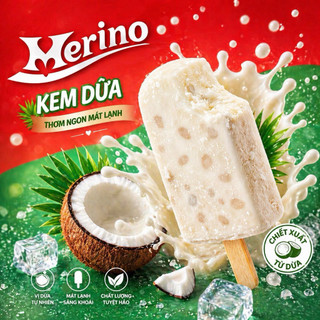 Kem sữa dừa Merino