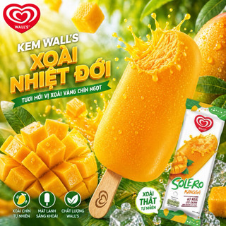Kem Wall's xoài nhiệt đới