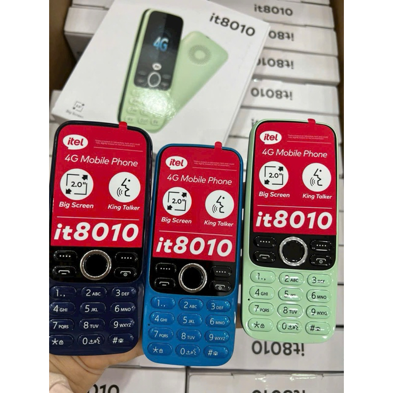 ĐIỆN THOẠI ITEL IT8010 4G CHÍNH HÃNG – PIN TRÂU, 2 SIM, GIÁ RẺ QUỐC DÂN