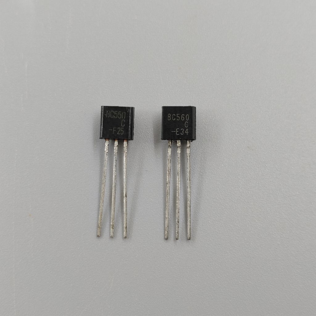 (2 con) Transistor Low-noise BC550C/BC560C, BC550/BC560 chánh hãng FAIRCHILD