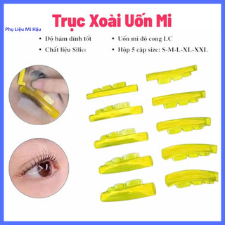 Trục Xoài Uốn Mi, độ cong LC chất liệu silicon, độ bám dính cao,Trục uốn mi,Trục uốn mango rod hàn quốc cong LC tự dính