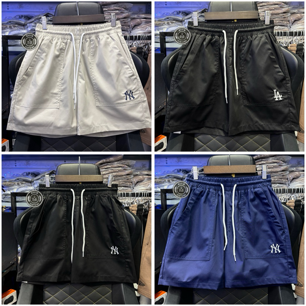 Quần Kaki Form Trên Gối Logo NY, LA Thêu [ 4Mã ]